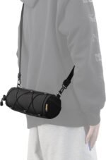 Waterproof Bike Handlebar Bag with Adjustable Shoulder Strap - Universal Front Storage for Road and Mountain Bicycles - Image 5